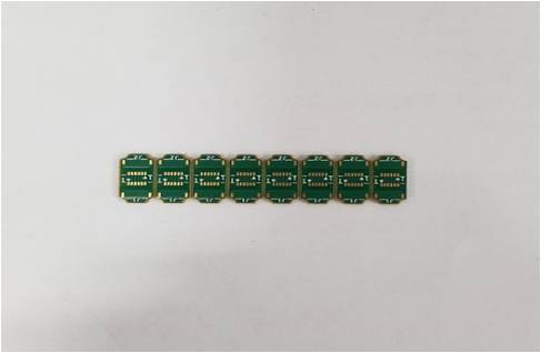 PCB external cutting